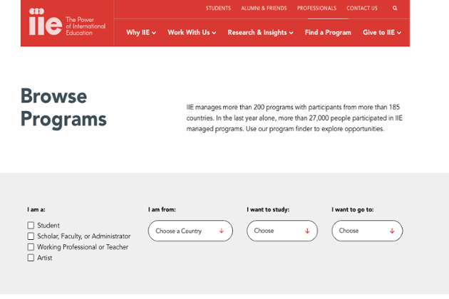 Looking for Scholarships & Study Abroad Programs? |
